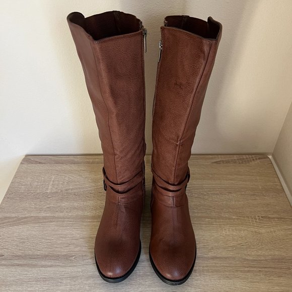 CLOUDWALKERS Naomi Boots - Brown - Size 8.5 Wide - Picture 9 of 9